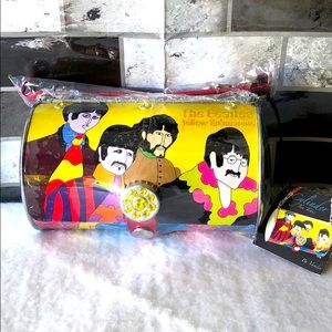 The Beatles Yellow Submarine Cylinder Tote